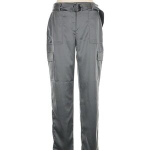 White House Black Market Gray Cargo Pants with Belt